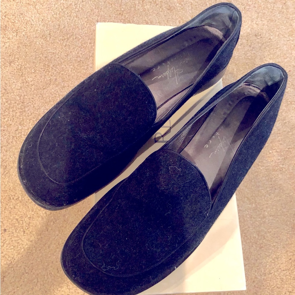 Vintage Black Joan Halpern Loafers